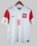 Poland 2010-11 Lewandowski Short Sleeve Home Kit (M)