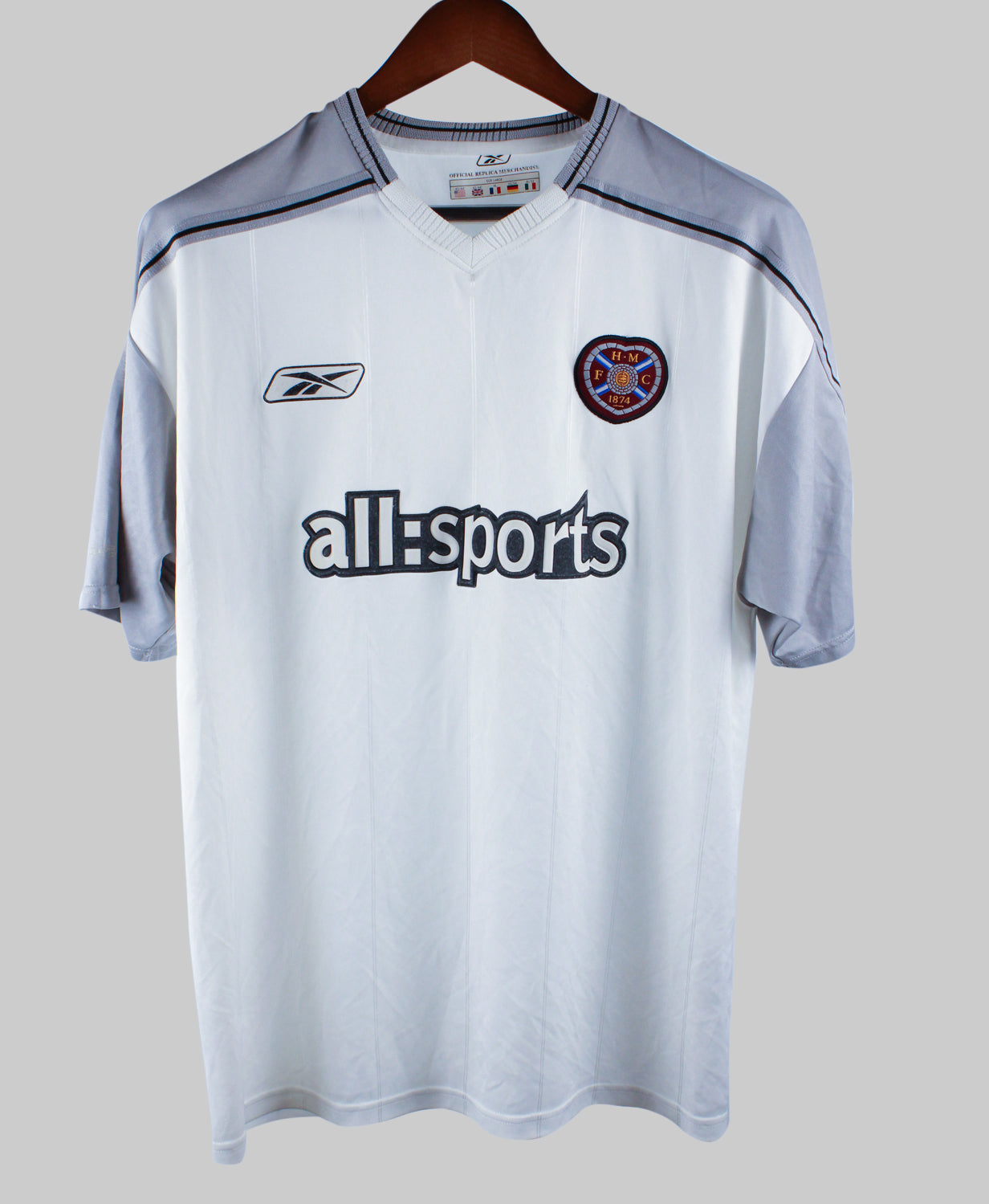 Hearts of Midlothian 2003-04  Away Kit (L)