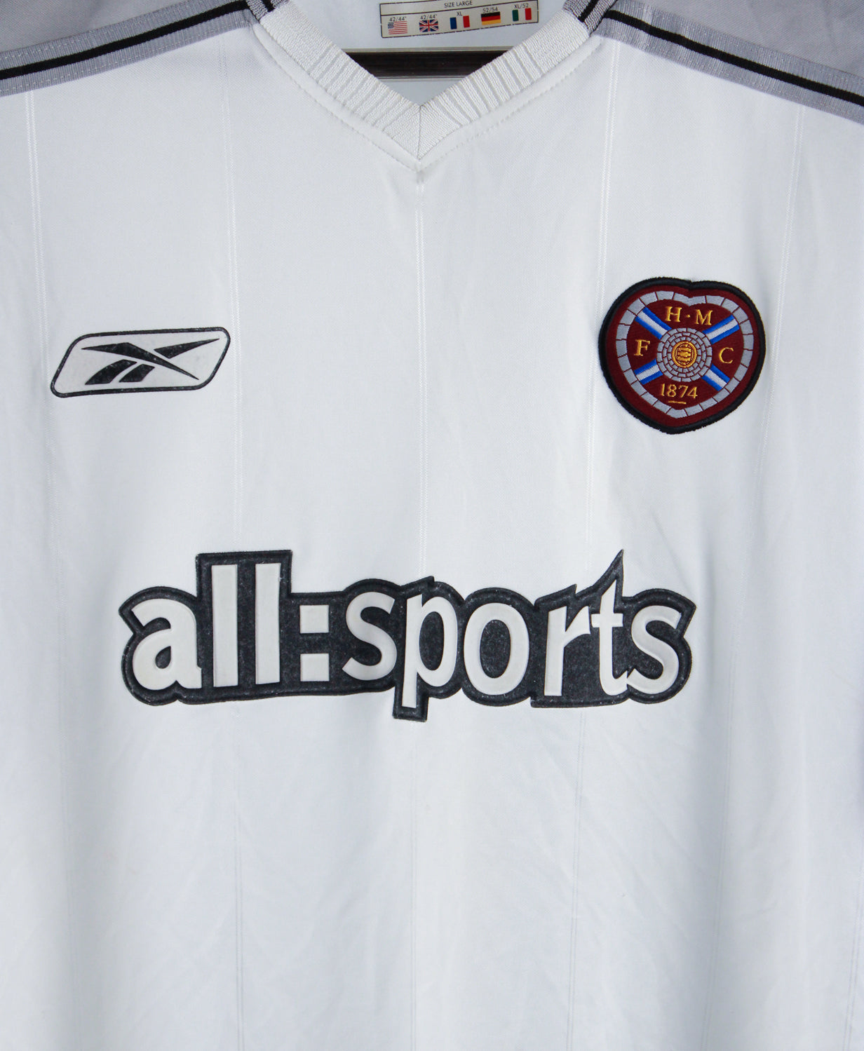 Hearts of Midlothian 2003-04  Away Kit (L)