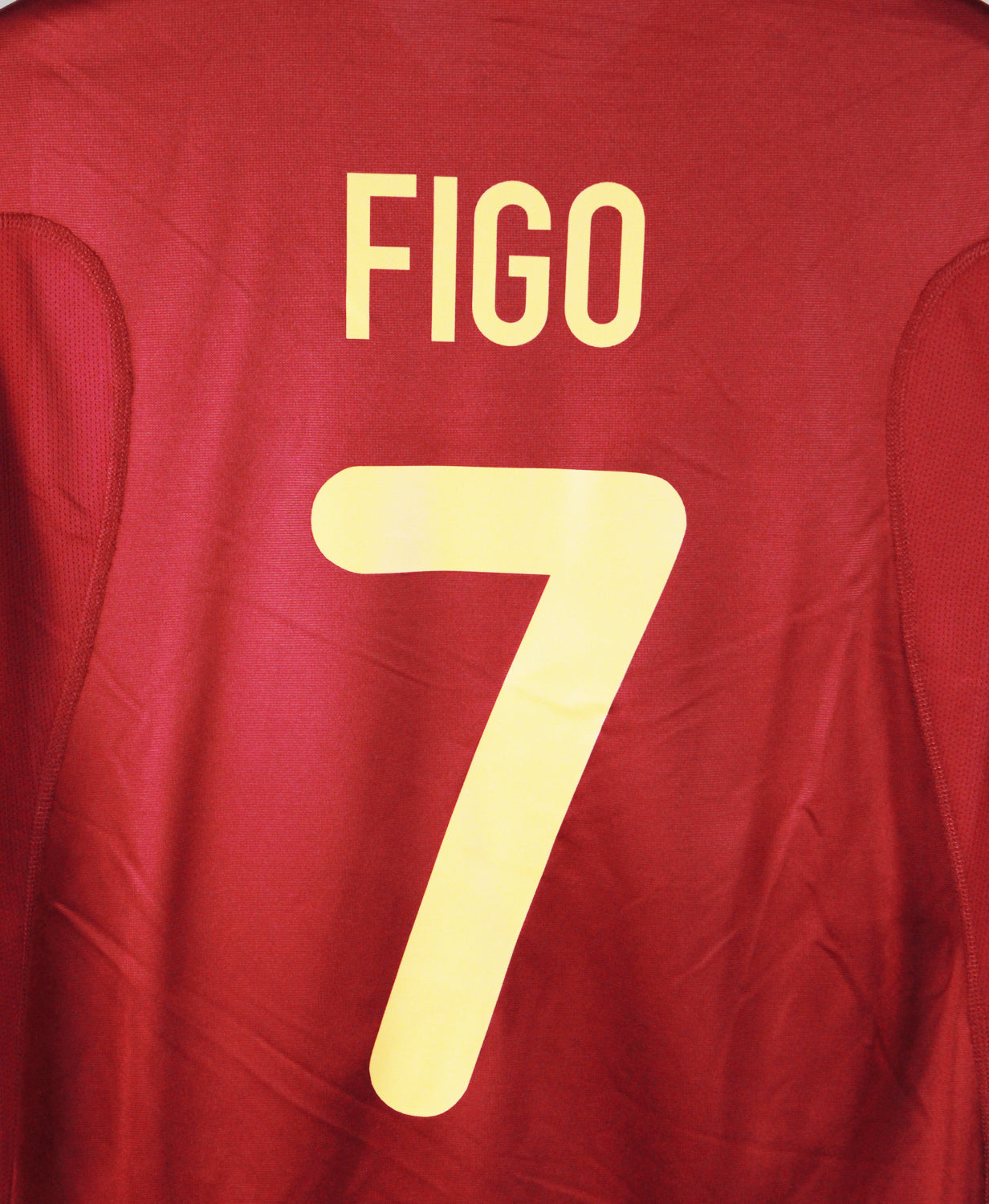 Portugal 2000-01 Figo Short Sleeve Home Kit (M)