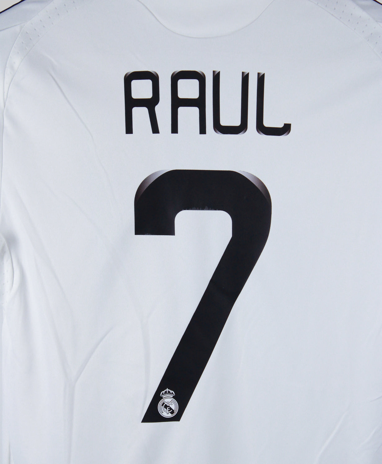 Real Madrid 2008-09 Raul Short Sleeve Home Kit (M)