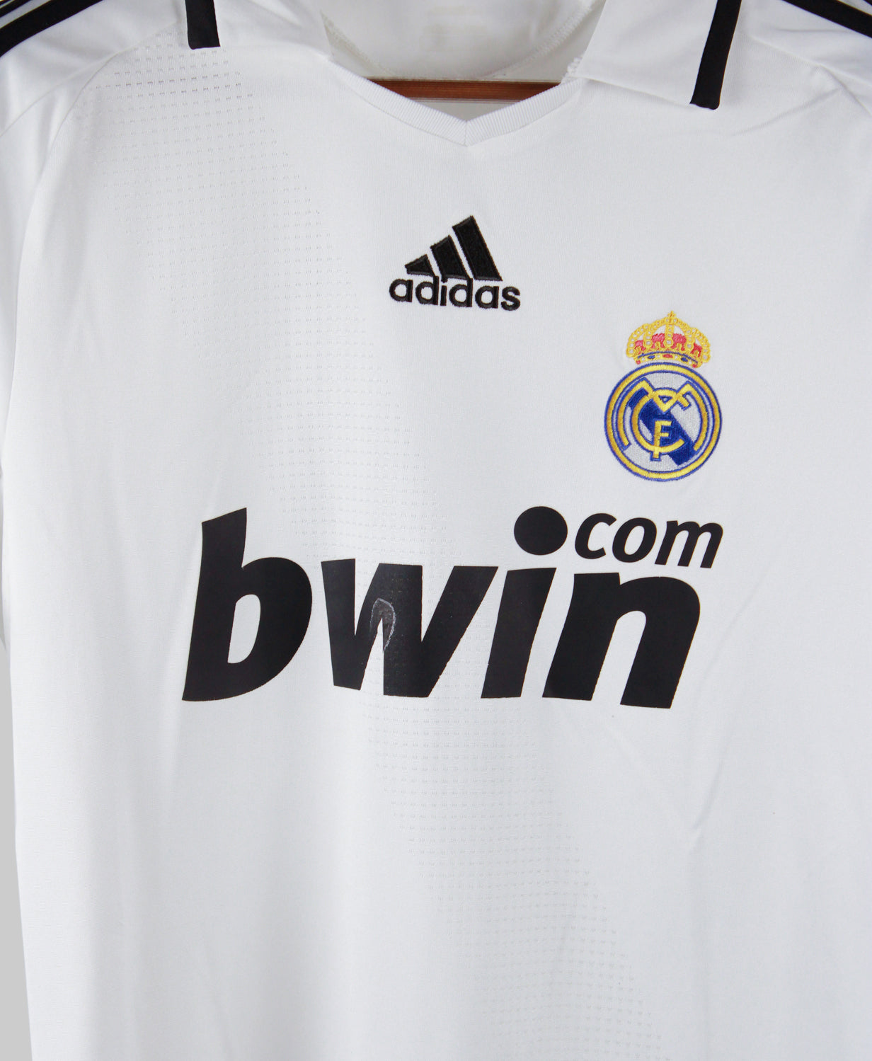 Real Madrid 2008-09 Raul Short Sleeve Home Kit (M)
