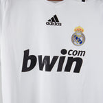 Real Madrid 2008-09 Raul Short Sleeve Home Kit (M)