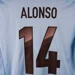 Spain 2012-13 Alonso Short Sleeve Away Kit (L)