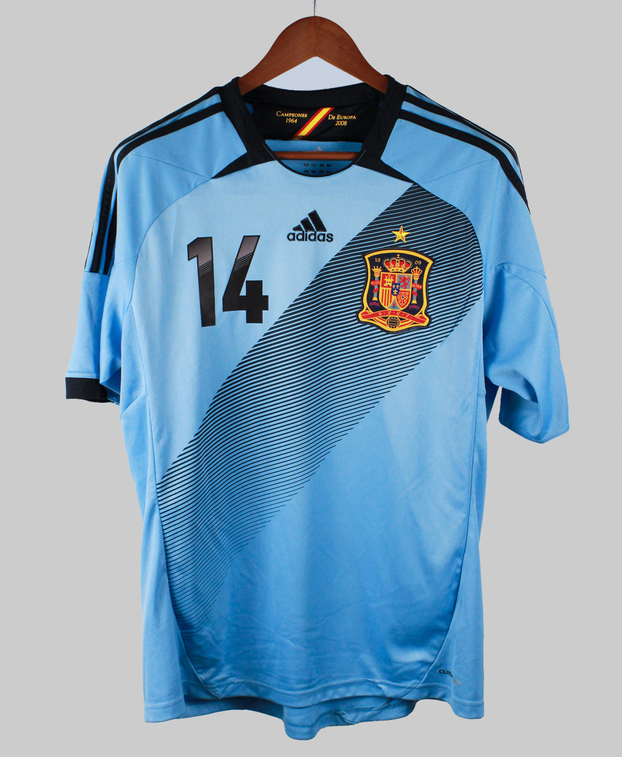 Spain 2012-13 Alonso Short Sleeve Away Kit (L)