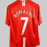 Manchester United 2007-2008 Ronaldo Home Kit (L)