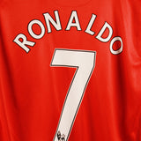 Manchester United 2007-2008 Ronaldo Home Kit (L)