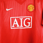 Manchester United 2007-2008 Ronaldo Home Kit (L)