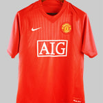 Manchester United 2007-2008 Ronaldo Home Kit (L)