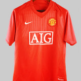 Manchester United 2007-2008 Ronaldo Home Kit (L)