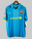 Barcelona 2007-08 Henry Short Sleeve Away Kit w/Tags (L)