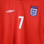 England 2002-03 Beckham Away Kit (L)