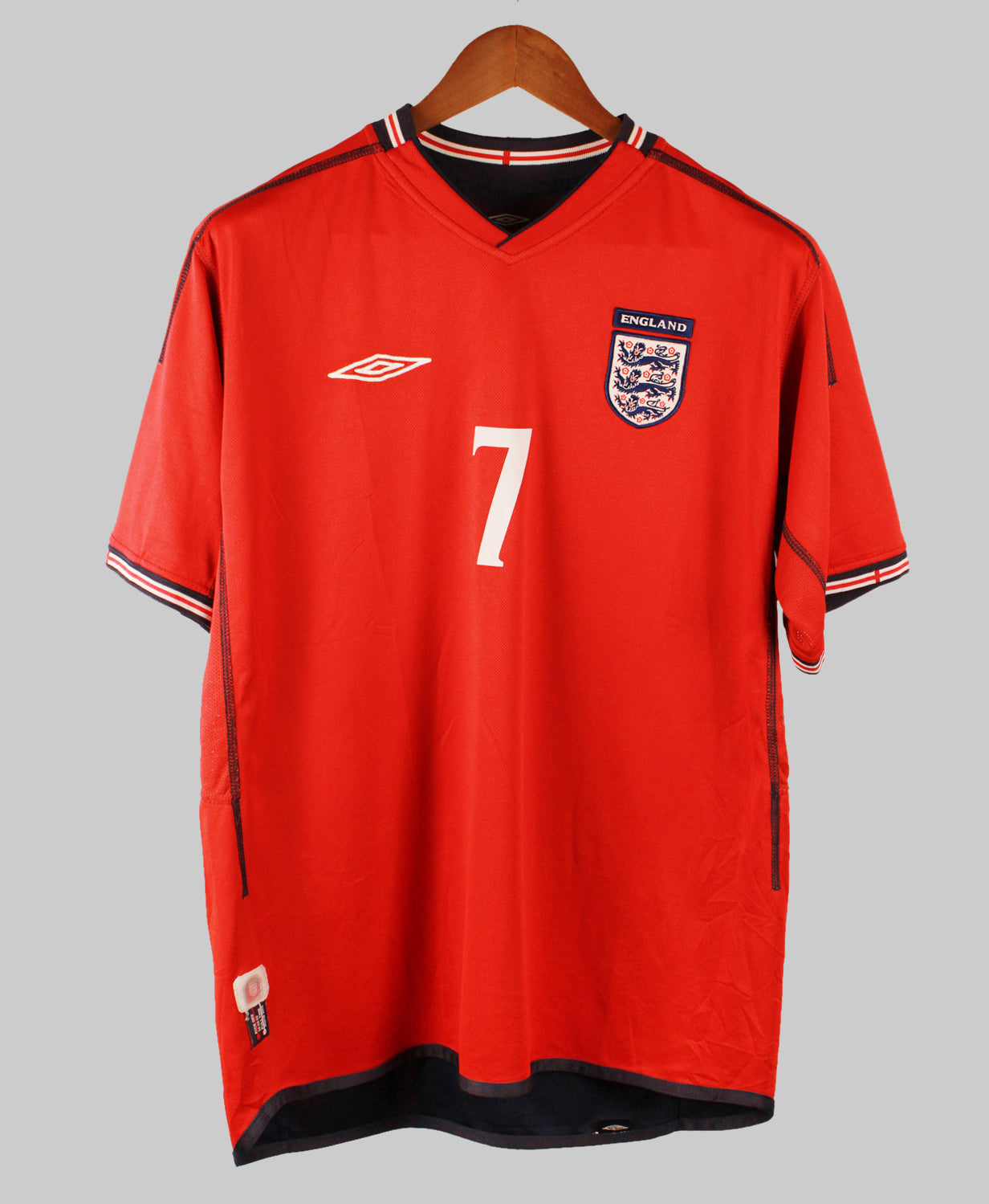 England 2002-03 Beckham Away Kit (L)