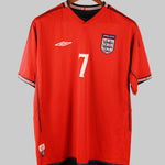 England 2002-03 Beckham Away Kit (L)