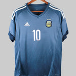 Argentina 2015-16 Messi Short Sleeve Away Kit (L)