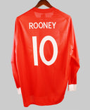 England 2010-2011 Rooney  Long Sleeve Home Kit (XL)