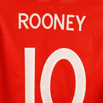 England 2010-2011 Rooney  Long Sleeve Home Kit (XL)