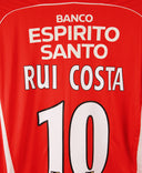 Benfica 2006-07 Rui Costa Short Sleeve Home Kit (L)