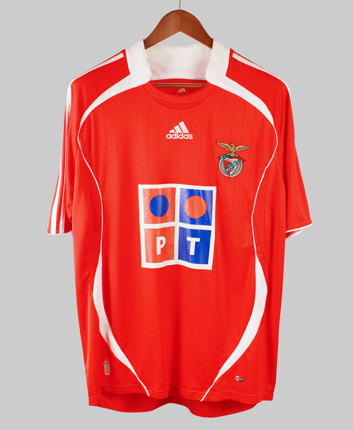 Benfica 2006-07 Rui Costa Short Sleeve Home Kit (L)