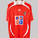 Benfica 2006-07 Rui Costa Short Sleeve Home Kit (L)