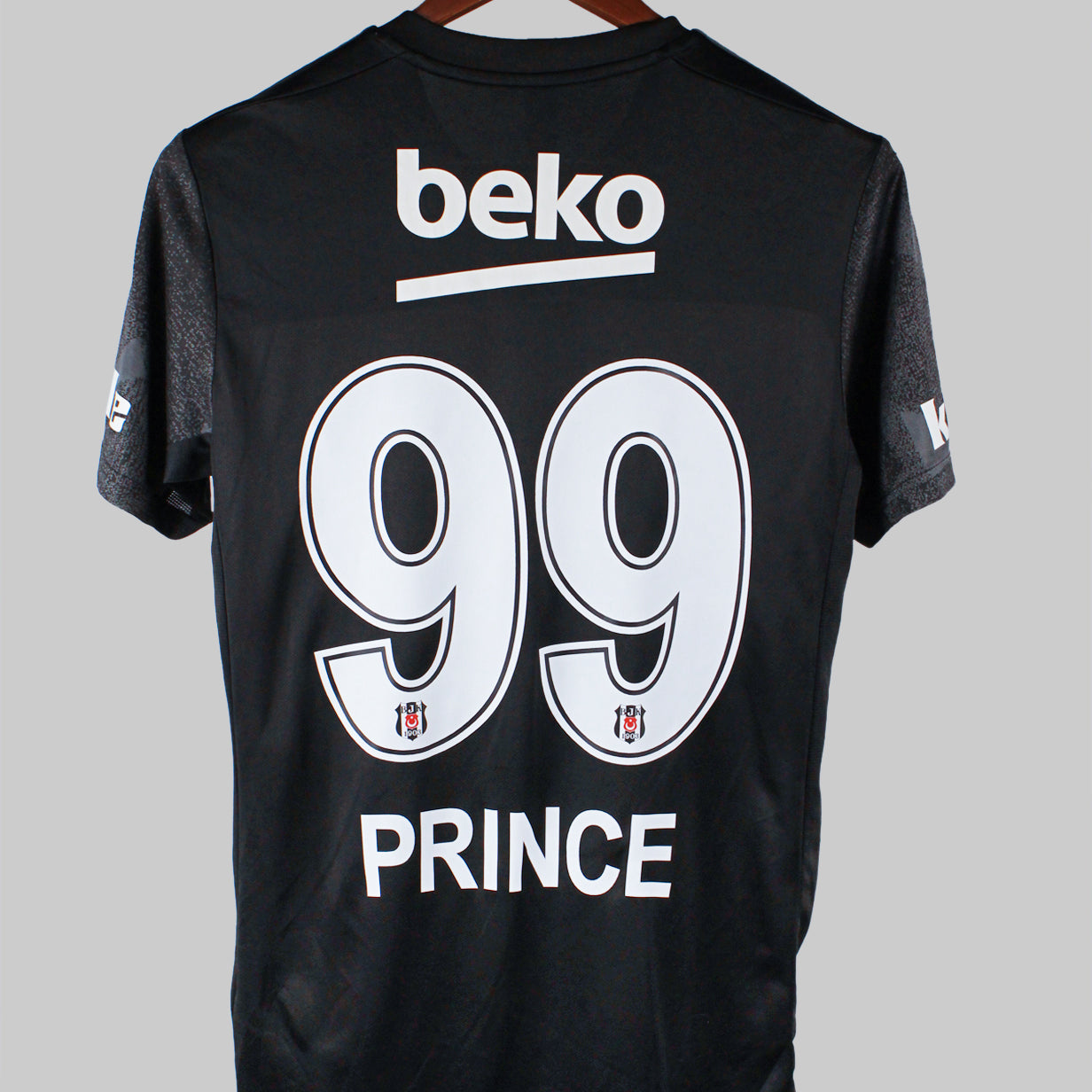 Besiktas 2019-20 Prince-Boateng Short Sleeve Away Kit (S)