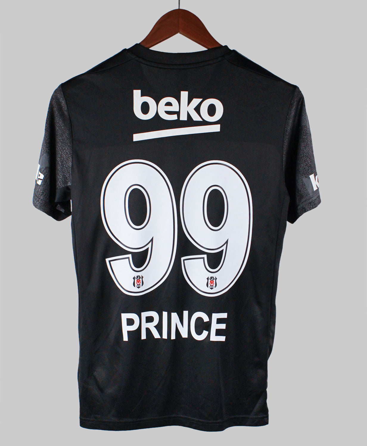 Besiktas 2019-20 Prince-Boateng Short Sleeve Away Kit (S)