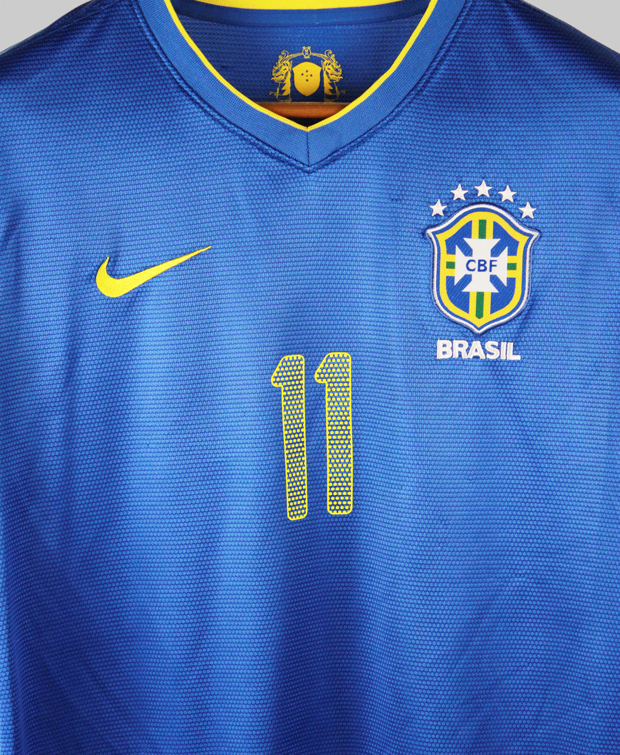Brazil 2012-13 Neymar Short Sleeve Away Kit (M)