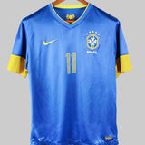 Brazil 2012-13 Neymar Short Sleeve Away Kit (M)