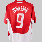 Denmark 2004-05 Tomasson Short Sleeve Home Kit (M)