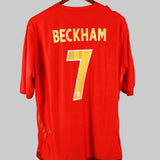 England 2006-07 Beckham Short Sleeve Away Kit (2XL)