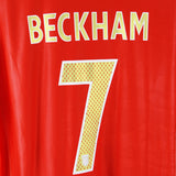 England 2006-07 Beckham Short Sleeve Away Kit (2XL)