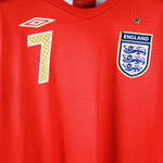 England 2006-07 Beckham Short Sleeve Away Kit (2XL)