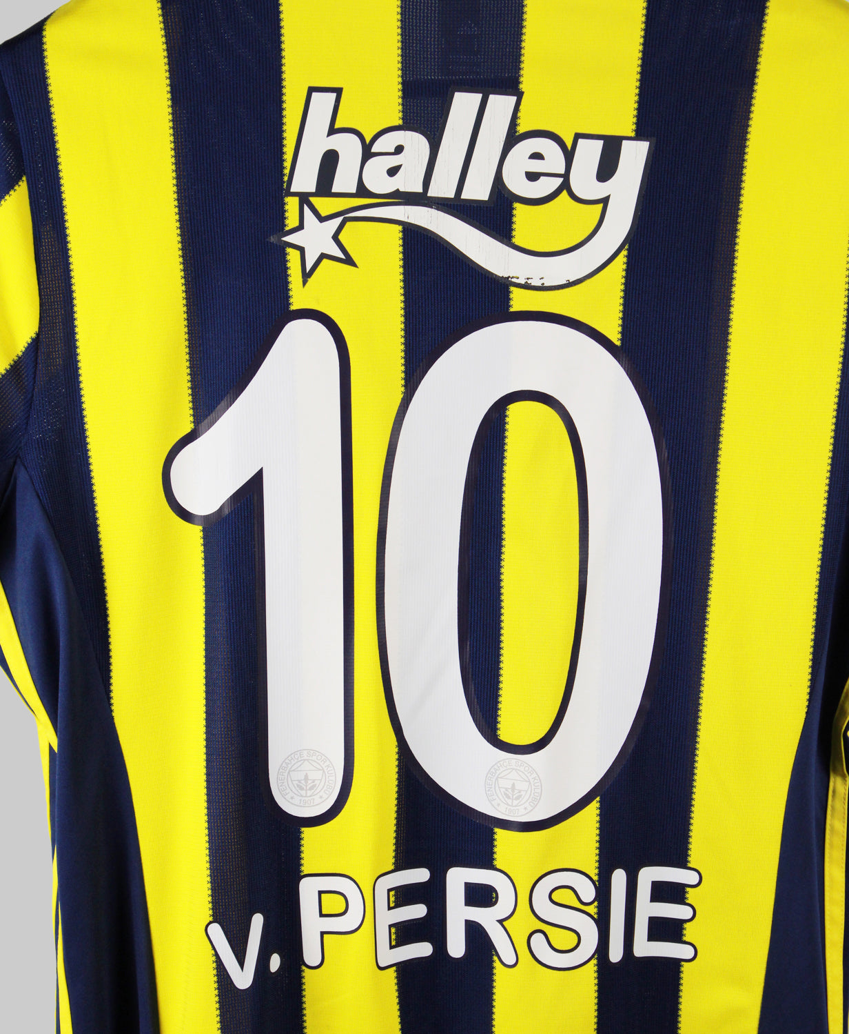Fenerbahce 2016-17 V. Persie Short Sleeve Home Kit (L)