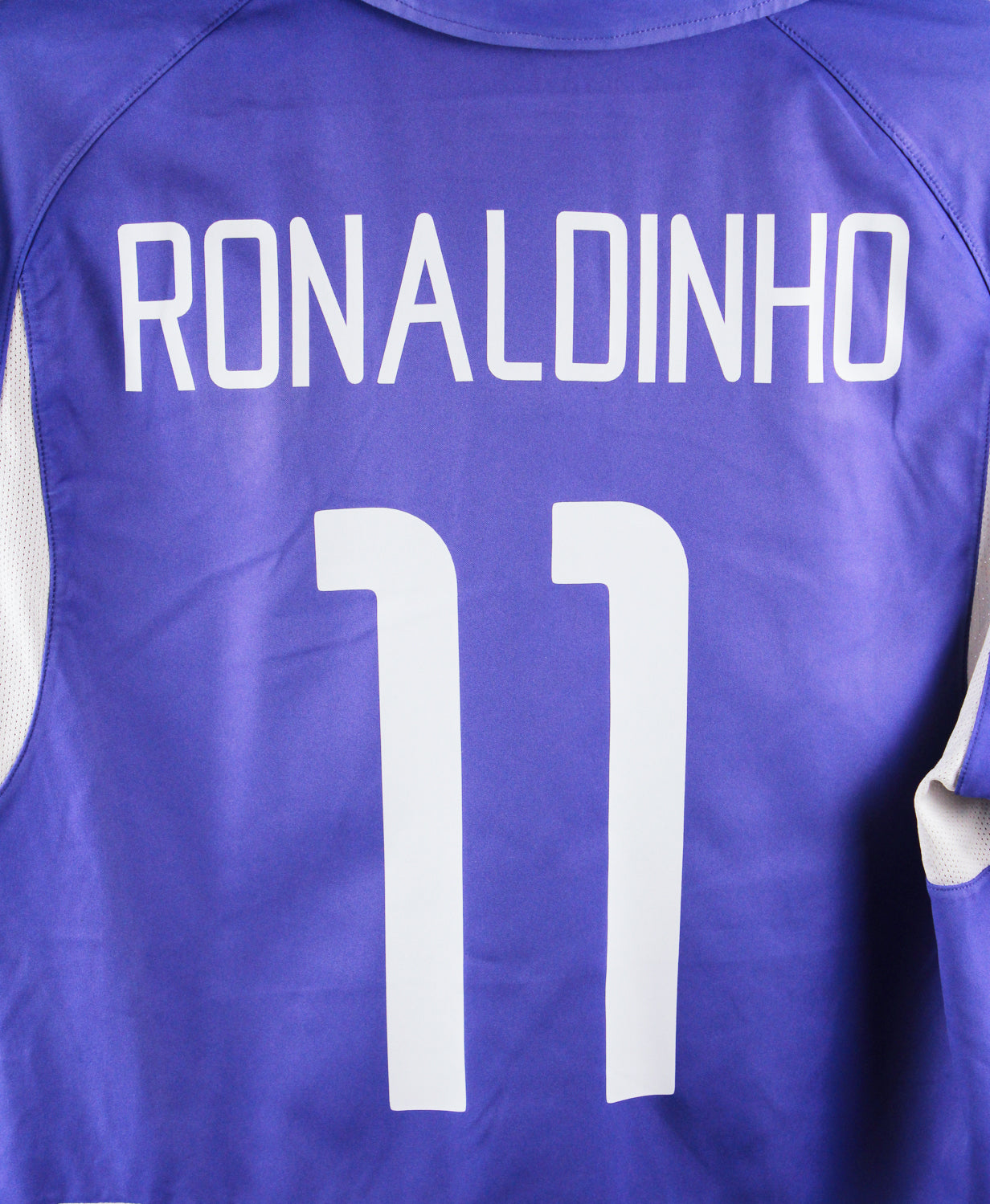 Brazil 2002-2003 Ronaldinho Away Kit (L)