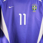 Brazil 2002-2003 Ronaldinho Away Kit (L)
