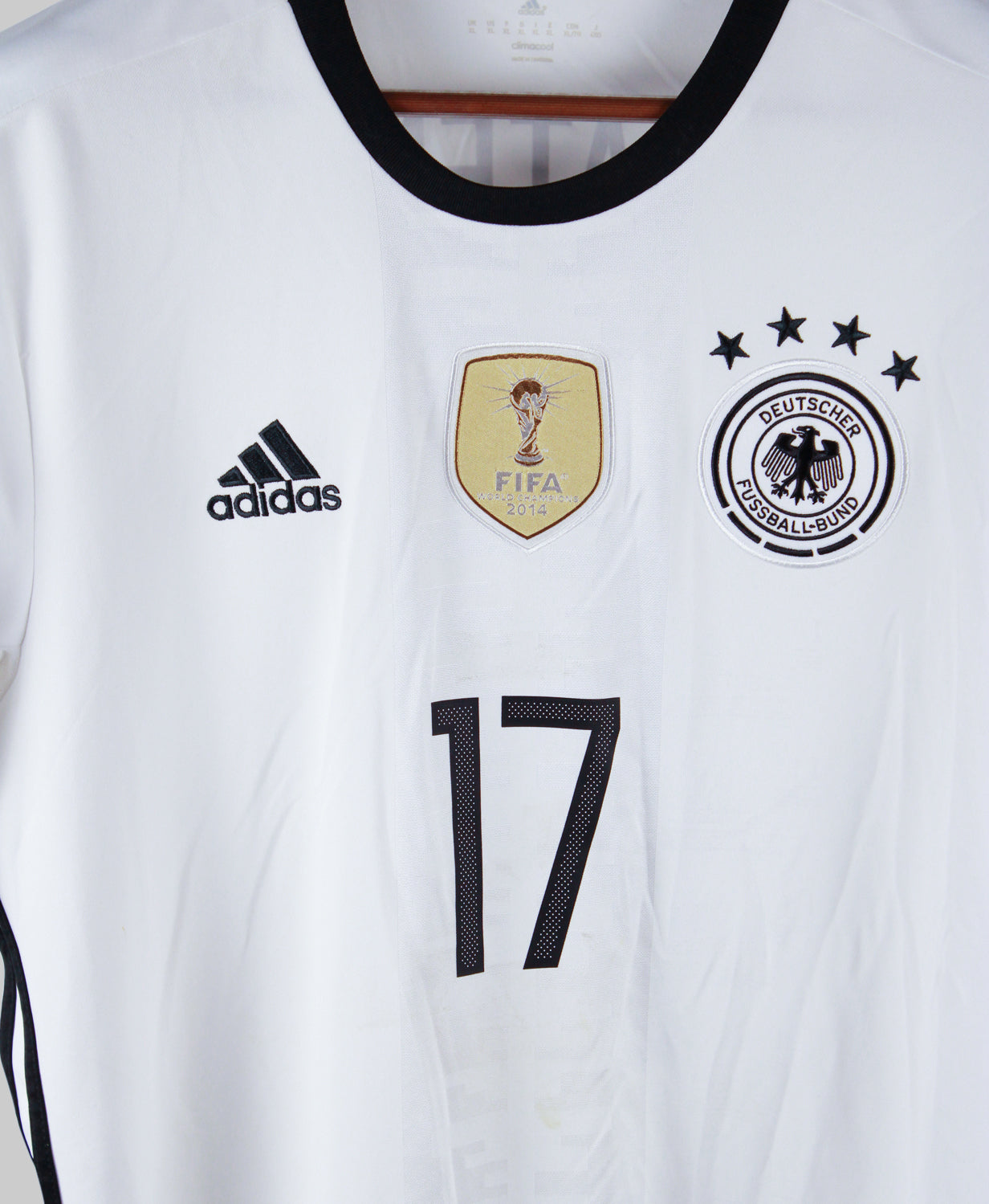 Germany 2016-17 Boateng Short Sleeve Home Kit (XL)