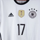 Germany 2016-17 Boateng Short Sleeve Home Kit (XL)