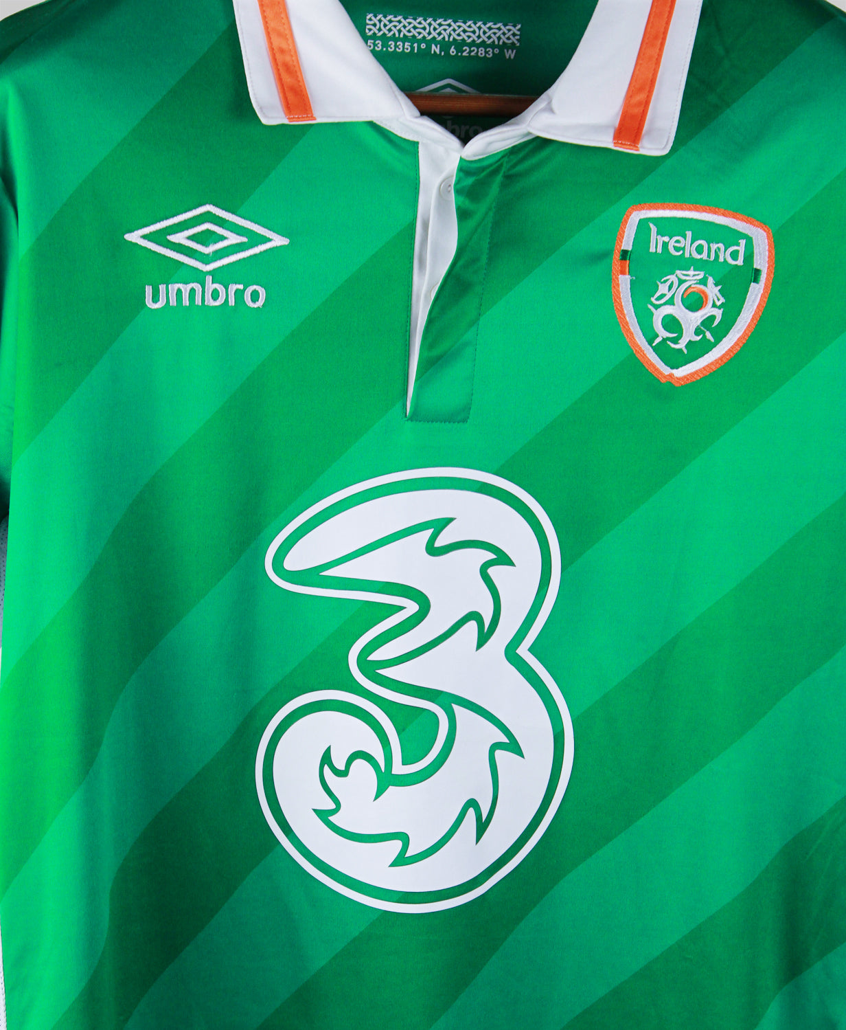Ireland 2016-17 Keane Short Sleeve Home Kit (L)