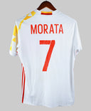 Spain 2016-17 Morata Away Kit  (M)
