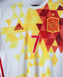 Spain 2016-17 Morata Away Kit  (M)