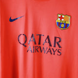 Barcelona 2014-15 Messi Short Sleeve Away Kit (XL)