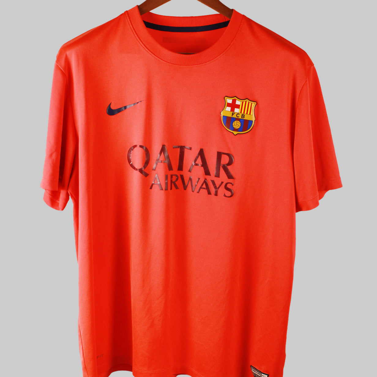 Barcelona 2014-15 Messi Short Sleeve Away Kit (XL)
