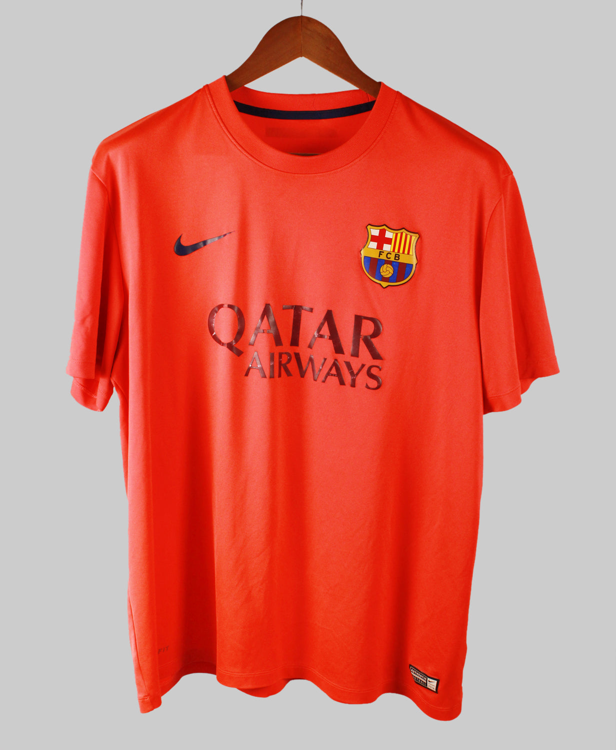 Barcelona 2014-15 Messi Short Sleeve Away Kit (XL)
