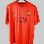 Barcelona 2014-15 Messi Short Sleeve Away Kit (XL)