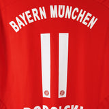 Bayern Munich 2007-08 Podolski Short Sleeve Home Kit (2XL)