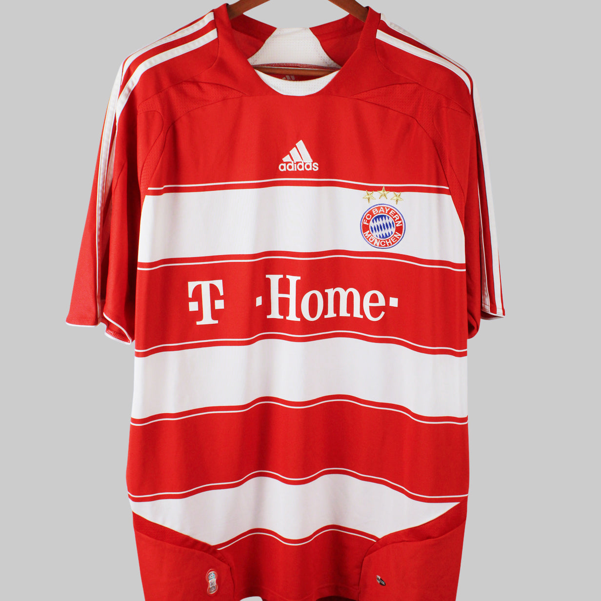 Bayern Munich 2007-08 Podolski Short Sleeve Home Kit (2XL)
