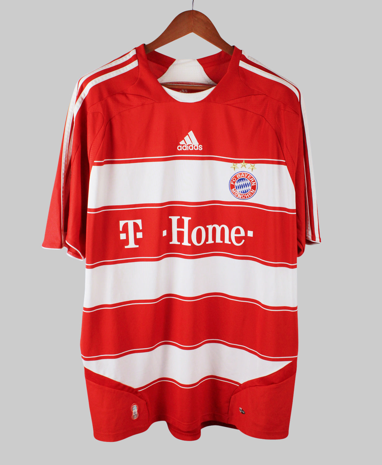 Bayern Munich 2007-08 Podolski Short Sleeve Home Kit (2XL)