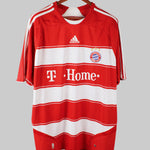 Bayern Munich 2007-08 Podolski Short Sleeve Home Kit (2XL)