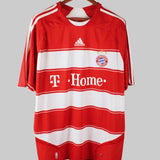 Bayern Munich 2007-08 Podolski Short Sleeve Home Kit (2XL)