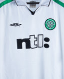 Celtic 2001-02 Larsson Away Kit  (XL)